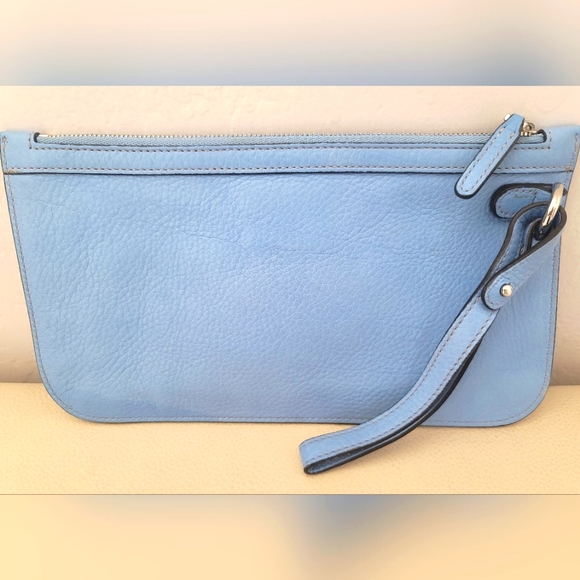 Authentic Gucci powder blue wristlet Bags